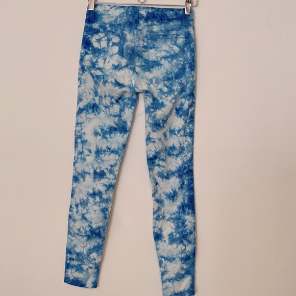 Brand New •J BRAND •TIE DYE• IN  TWISTED BLUEBONNET - Picture 3 of 5